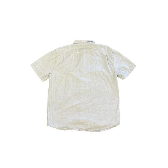 Vans Men's 2XL Gray Short Sleeve Button-Up Shirt Casual Collared - Picture 4 of 4